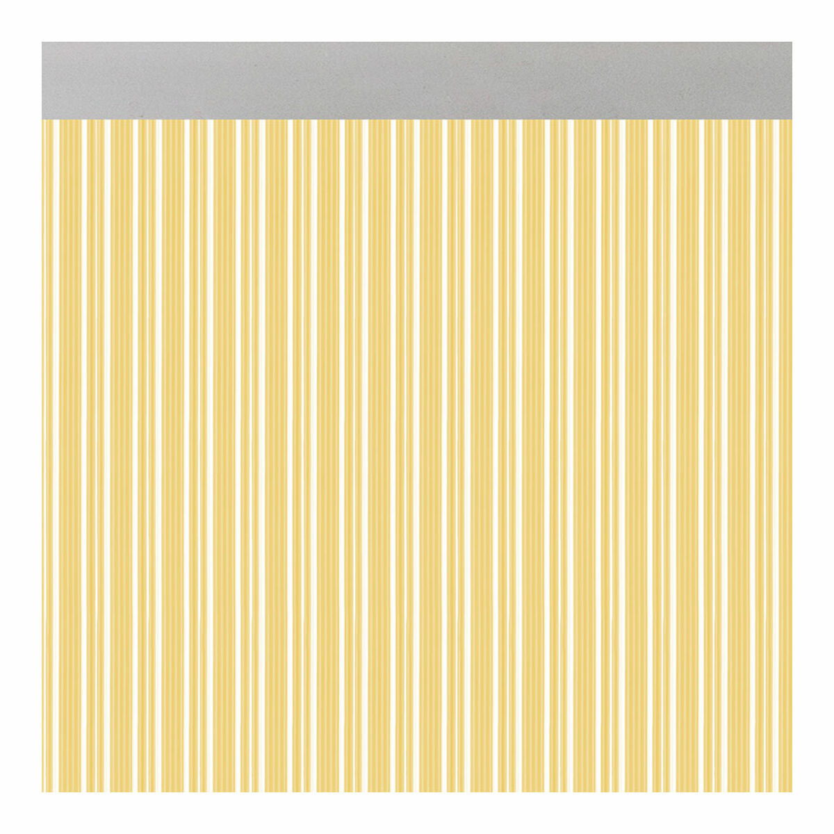Curtain Acudam Ferrara Doors Transparent Exterior Yellow (90 x 210 cm)