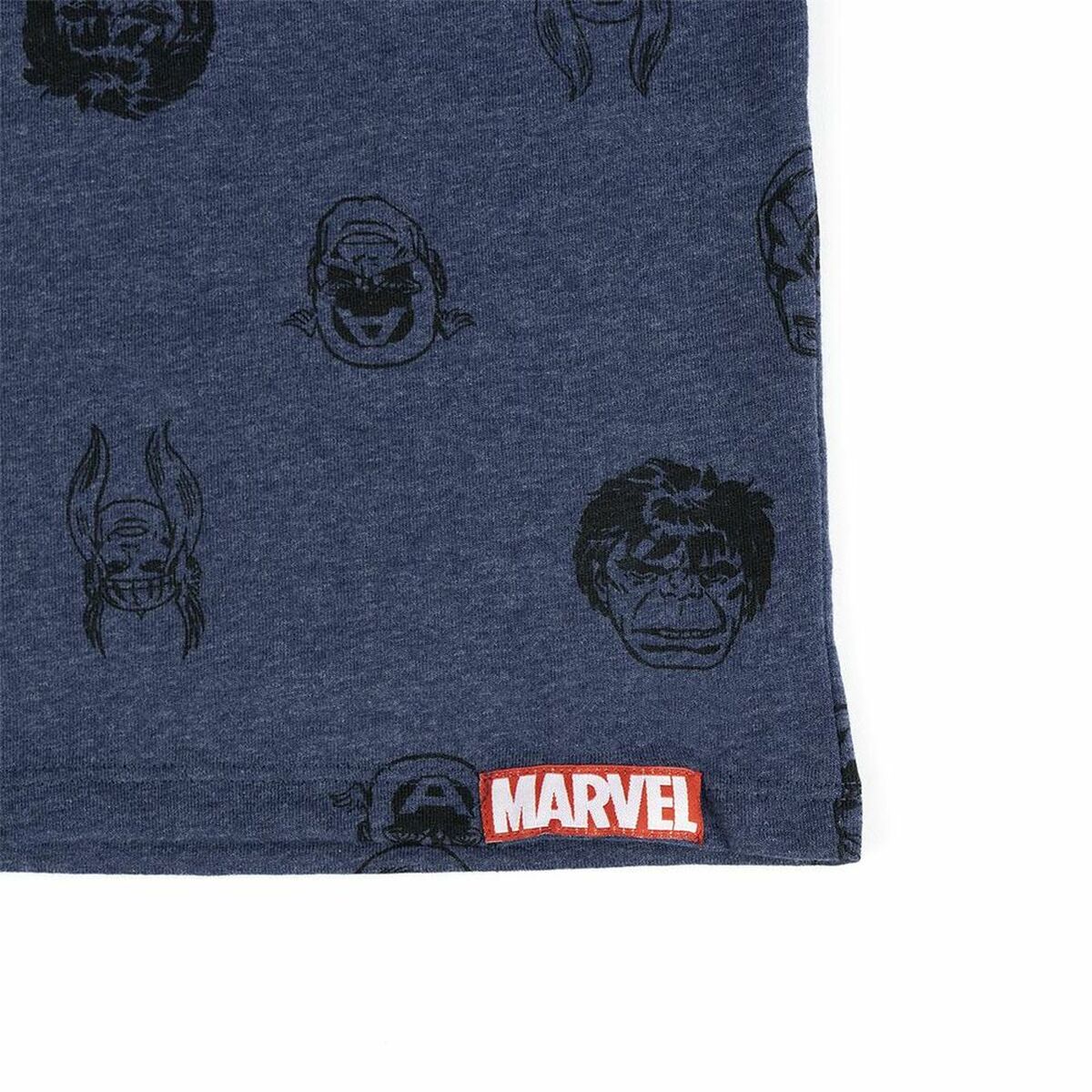 Men’s Short Sleeve T-Shirt Marvel Dark blue