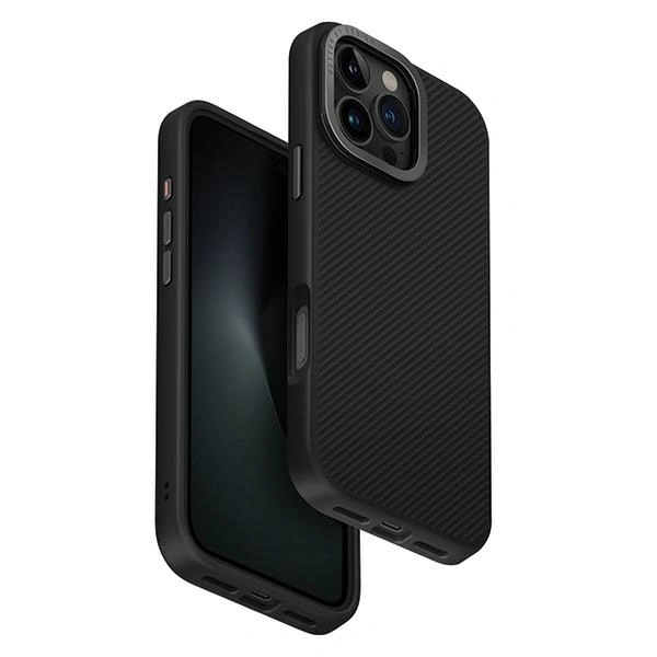 UNIQ Keva Max Case for Apple iPhone 16 Pro Max MagClick Charging black
