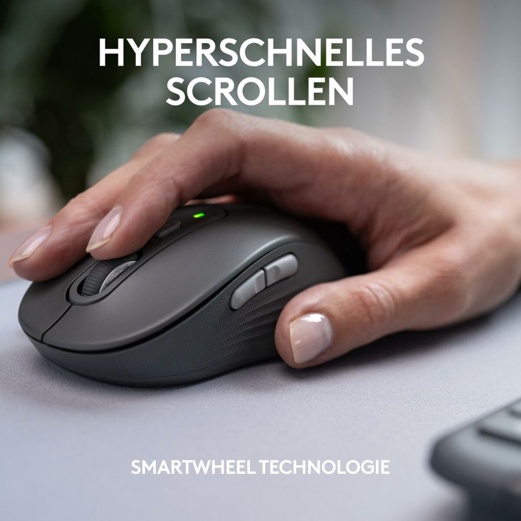 Keyboard and Mouse Logitech 920-012504 Graphite German QWERTZ