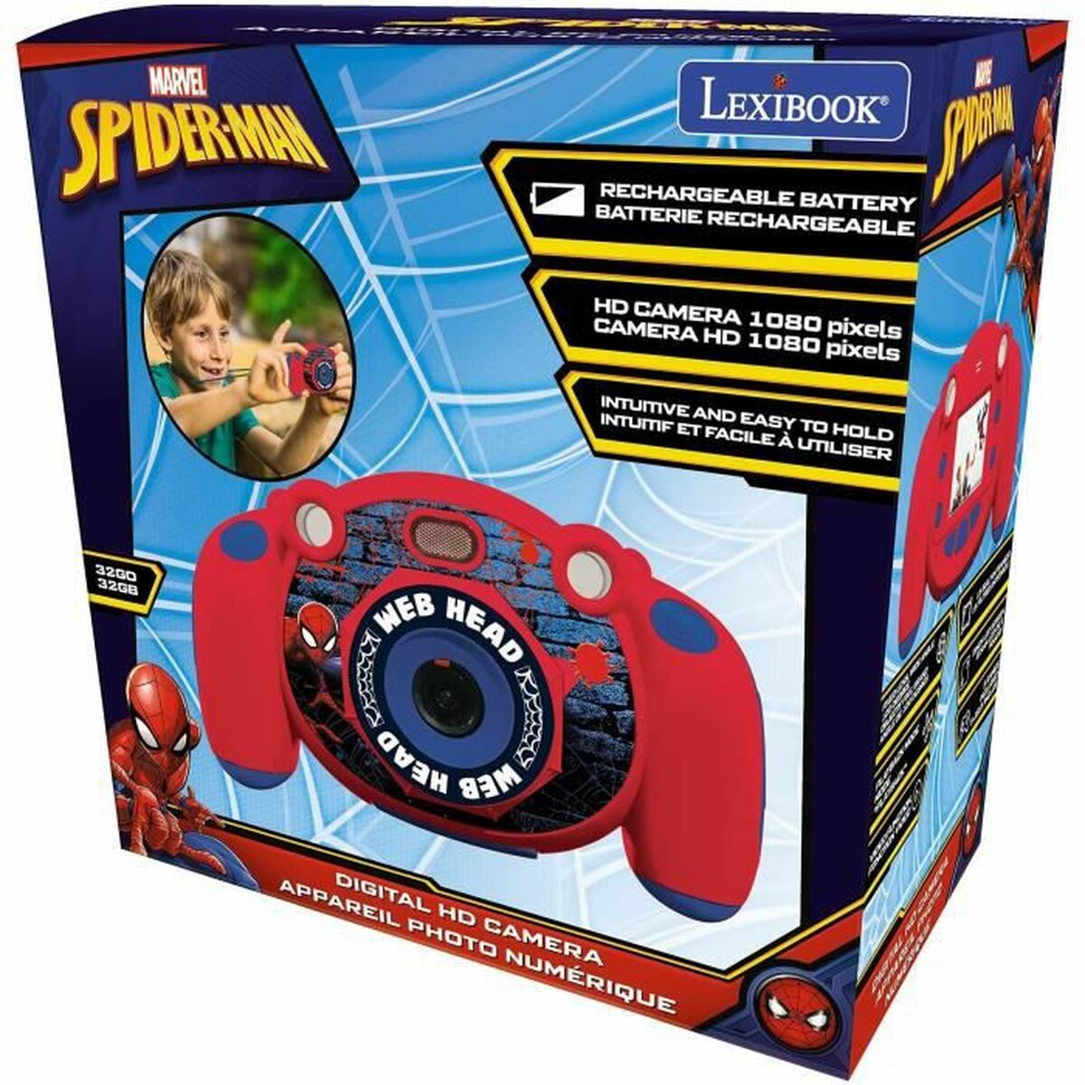 Aparat Cyfrowy Lexibook Spider-Man