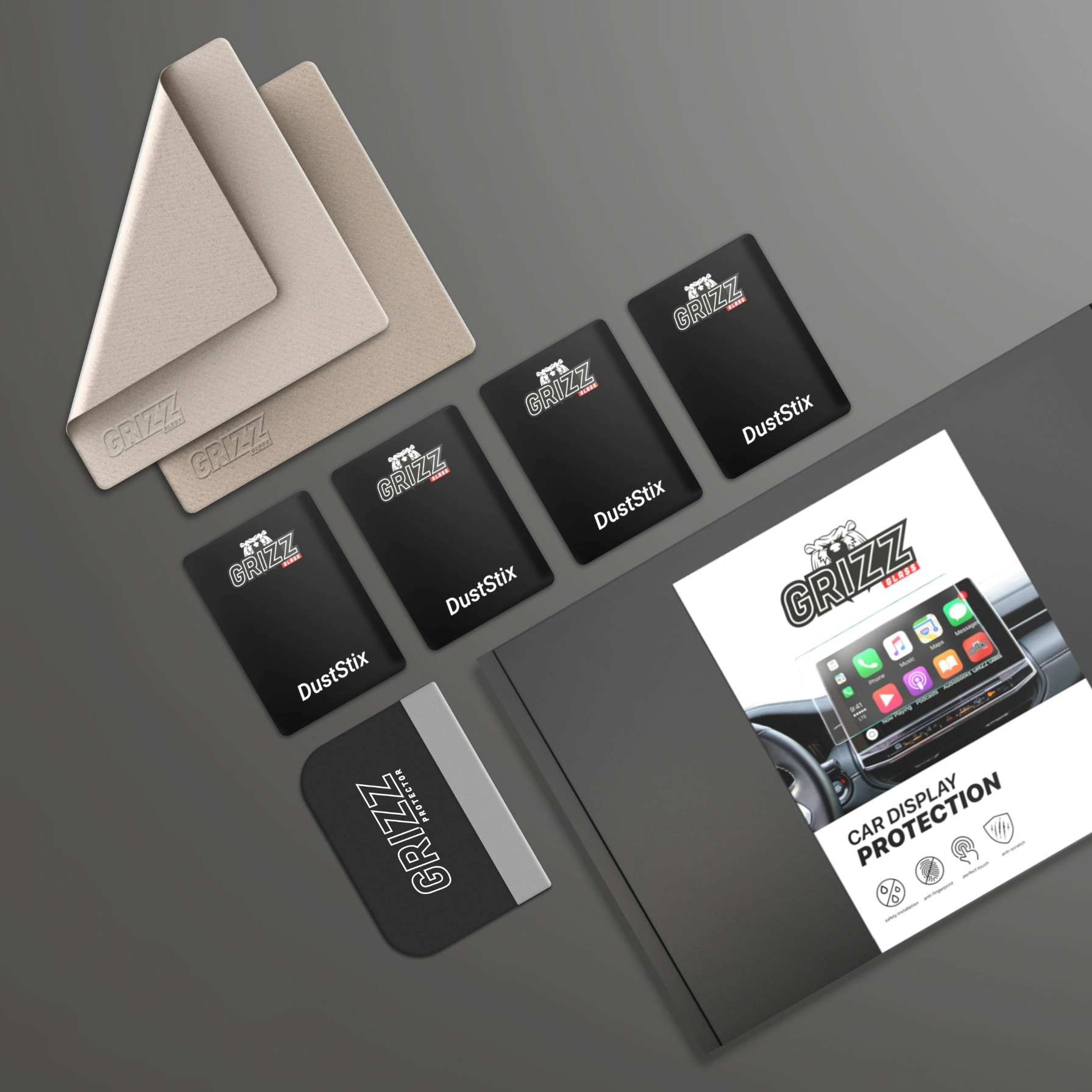 Folia ceramiczna GrizzGlass CarDisplay Protection do MG 3 10,25" (2024-2025)