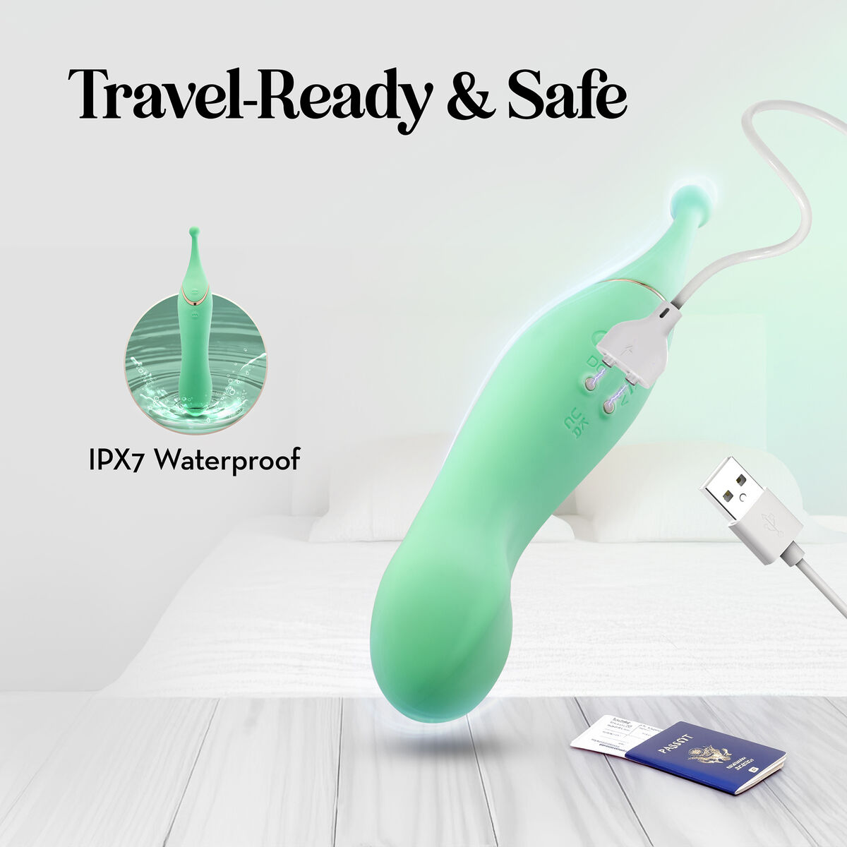 Massager Blush Green Massager Blush Green