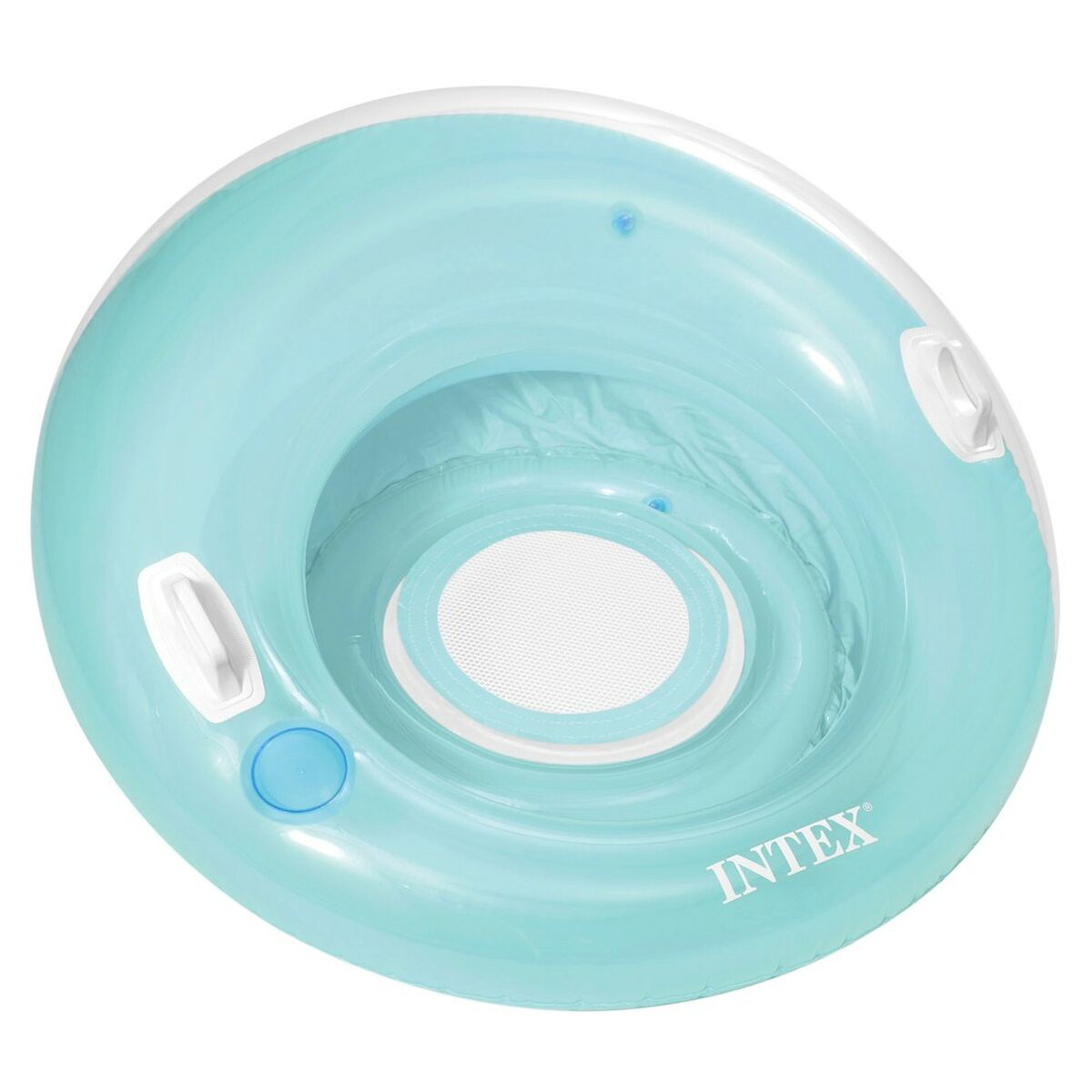 Inflatable Pool Chair Intex Circular 119 x 119 cm Ø 119 cm (6 Units)