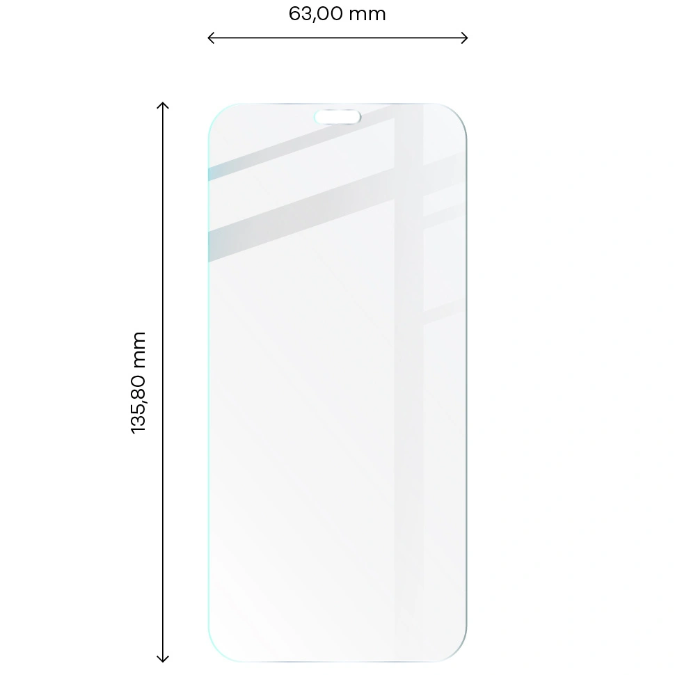 Bizon Glass Clear tempered glass - 3 pcs. + lens glass Apple iPhone 11 Pro