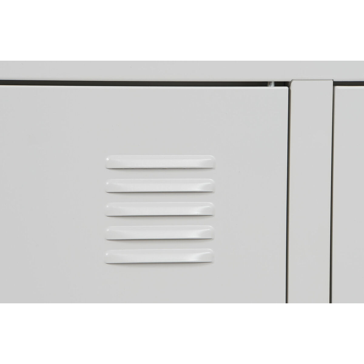 TV furniture Home ESPRIT White Metal 120 x 40 x 58 cm TV furniture Home ESPRIT White Metal 120 x 40 x 58 cm