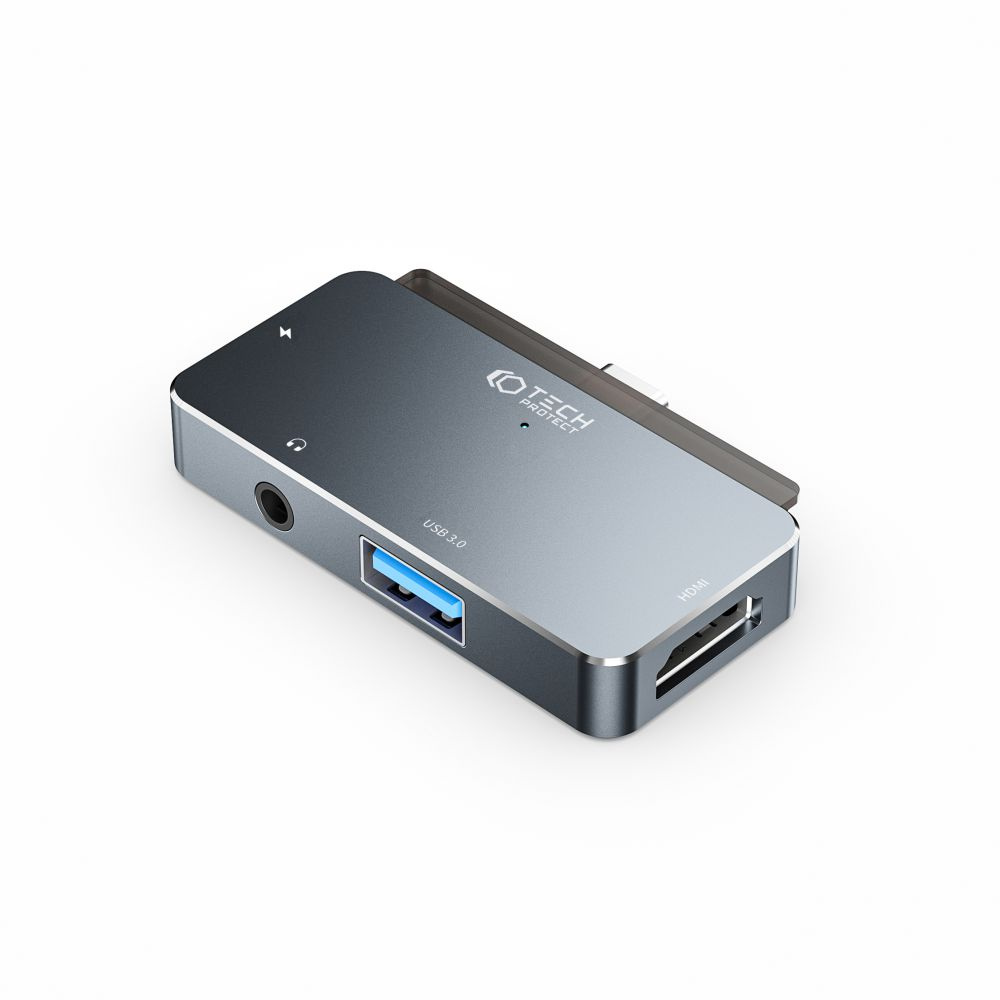 Tech-protect V6 hub 4in1 Grey