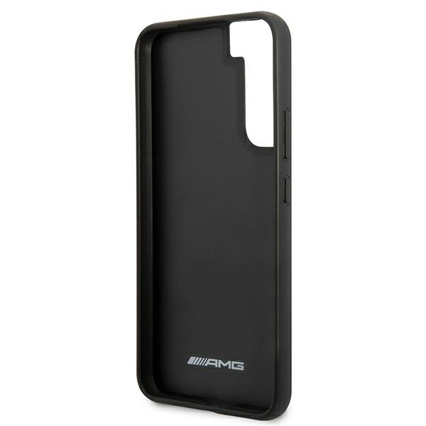 Mercedes AMG AMHCS22MBLSCA Samsung Galaxy S22+ Plus black hardcase Carbon Stripe&Embossed