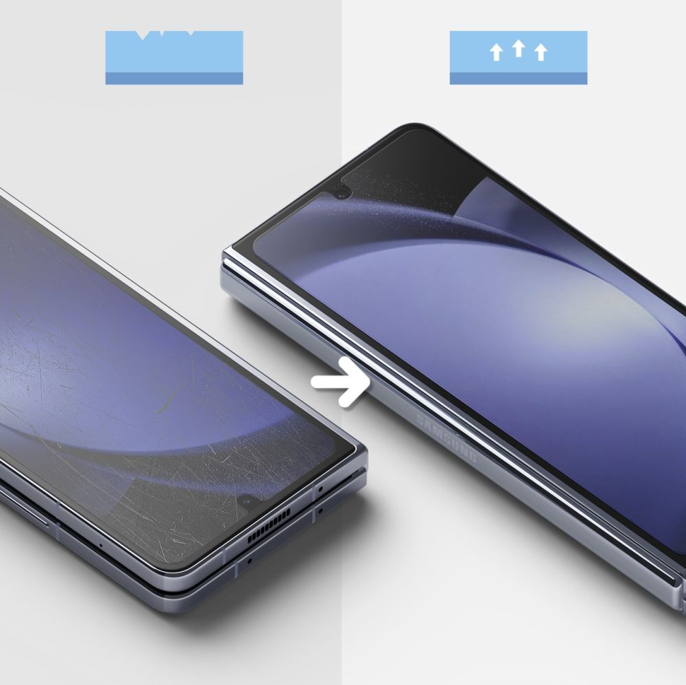 Ringke Dual Easy Set Samsung Galaxy Z Fold 5 Clear