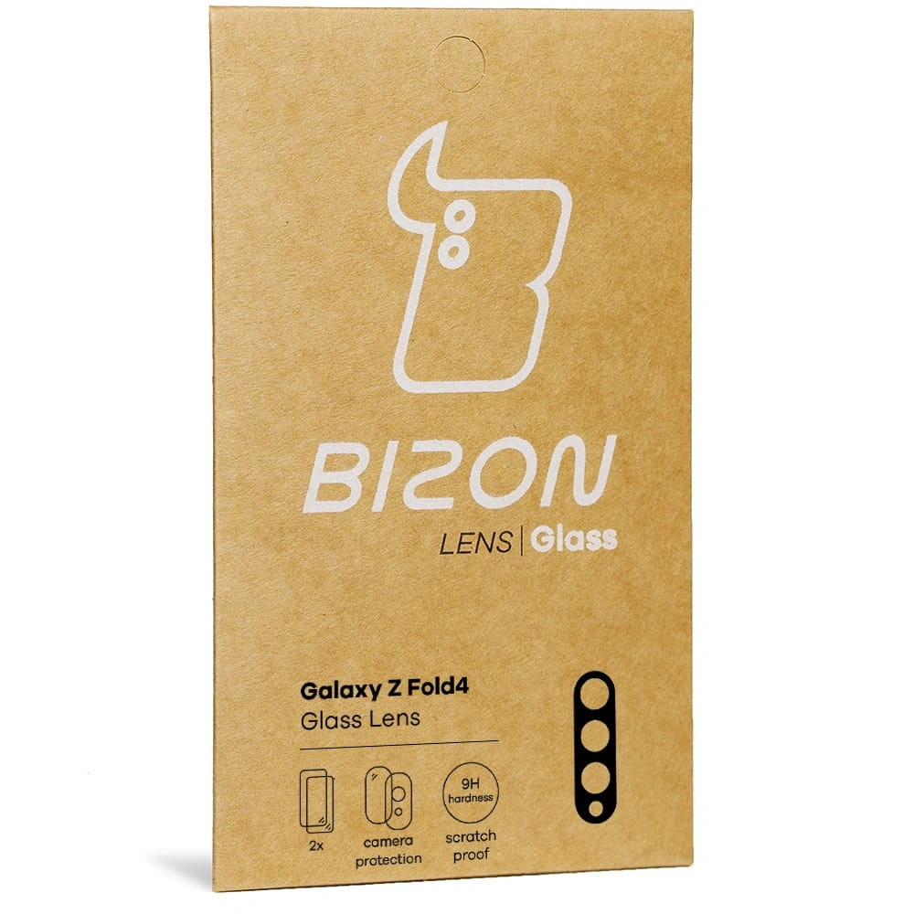 Bizon Glass Lens Samsung Galaxy Z Fold4 [2 PACK]