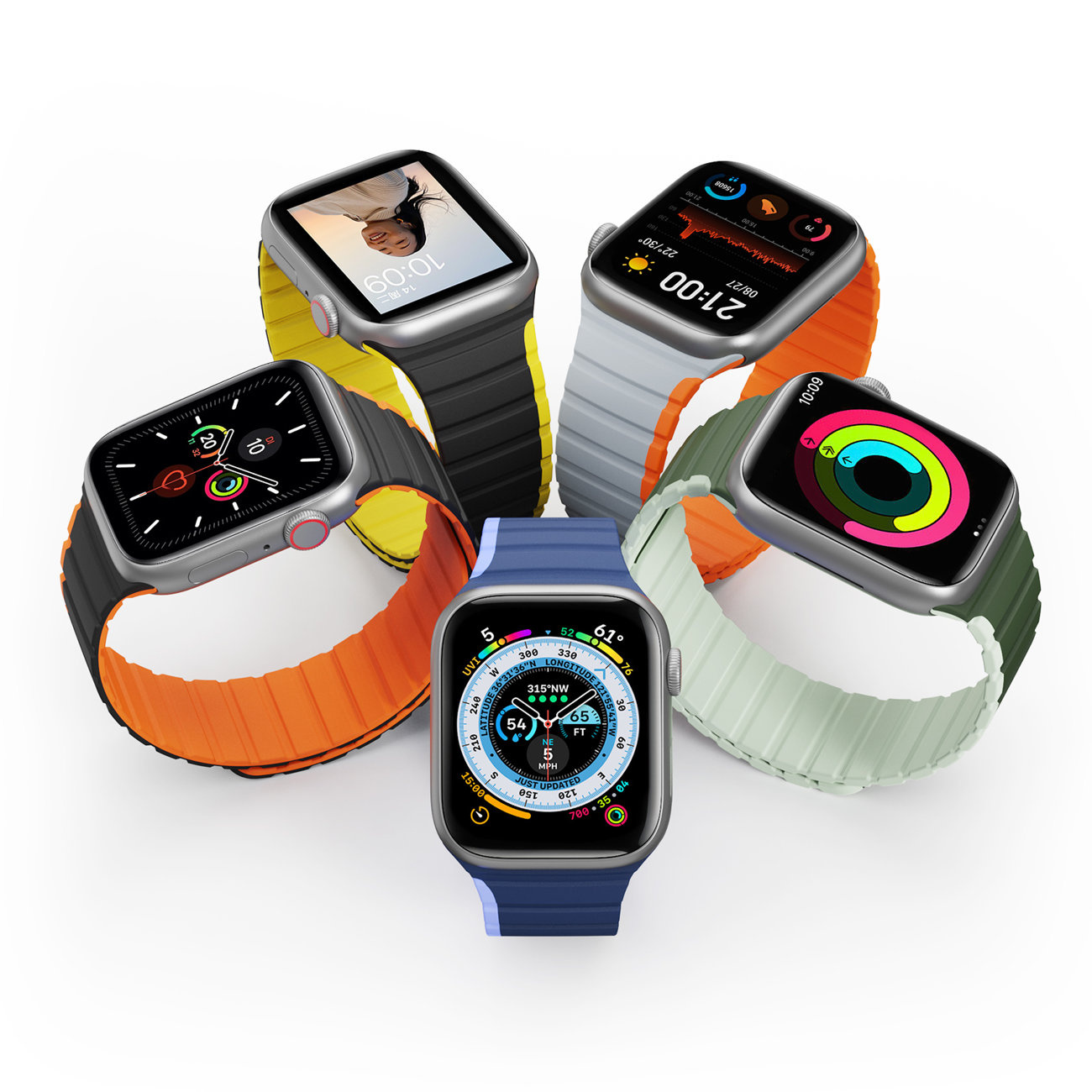 Dux Ducis Strap (LD Version) Apple Watch 4/5/6/7/SE/8/9 40/41mm blue