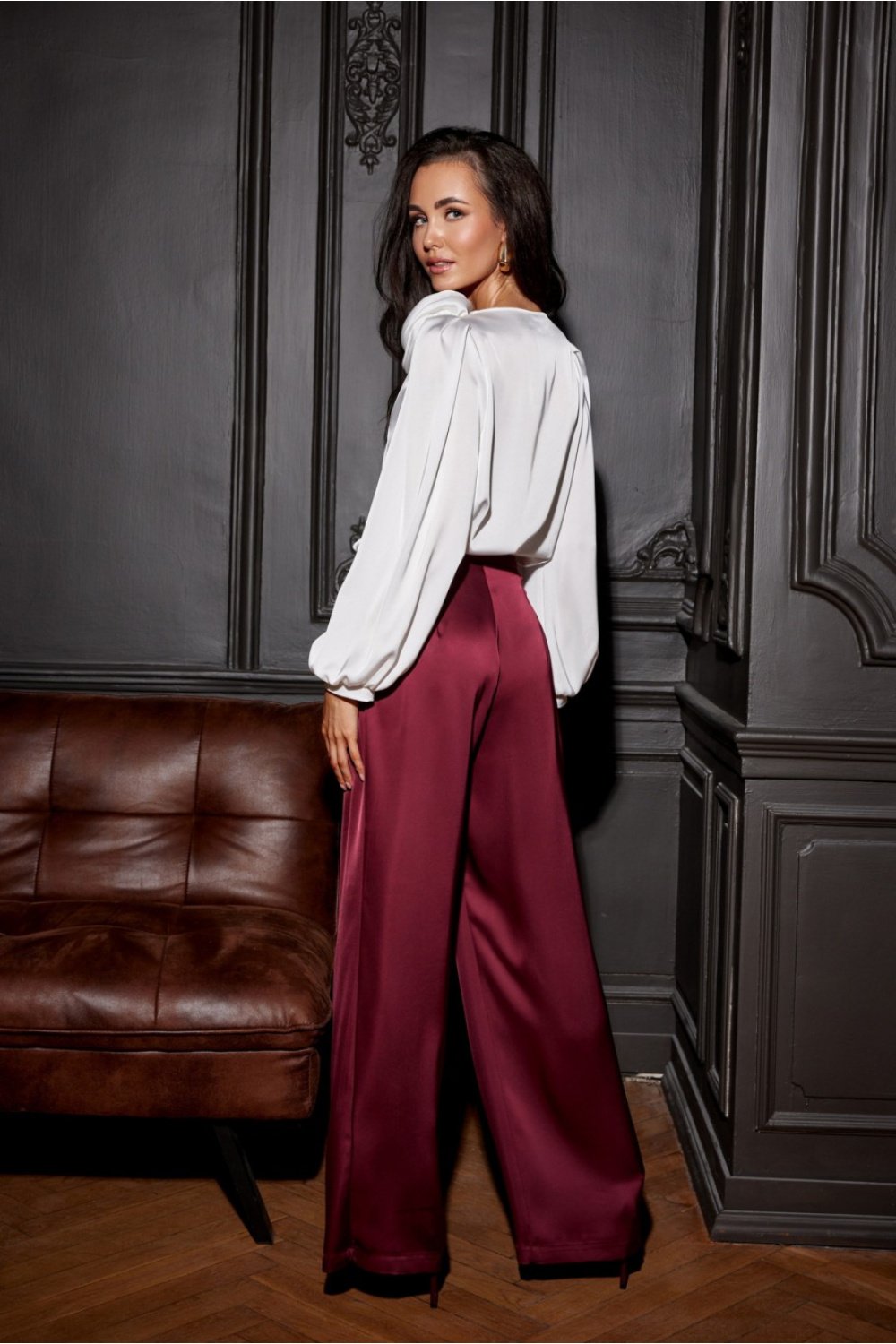  Women trousers model 204910 Roco Fashion  red