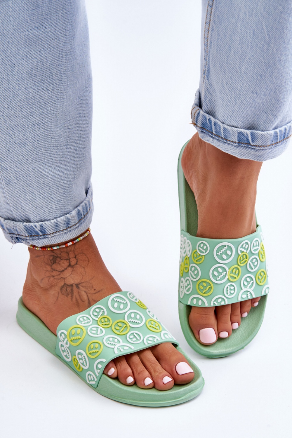  Flip-flops model 181393 Step in style  green