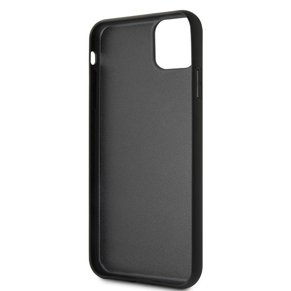 Guess GUHCN65LGMLBK iPhone 11 Pro Max /black hard case Glitter Logo