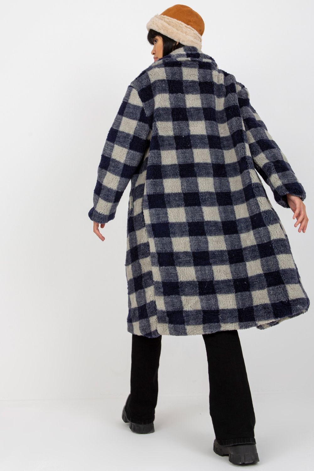  Coat model 171664 EM  navy blue