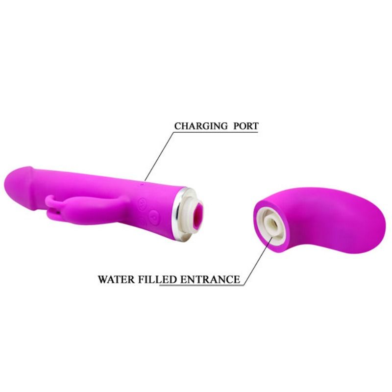 PRETTY LOVE - HENRY VIBRATOR 12 VIBRATIONS  AND SQUIRT FUNCTION