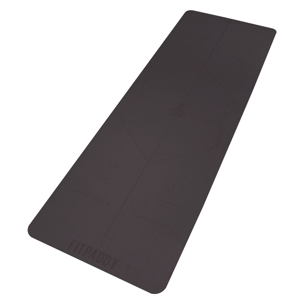Yoga Mat Fitpaddy Black