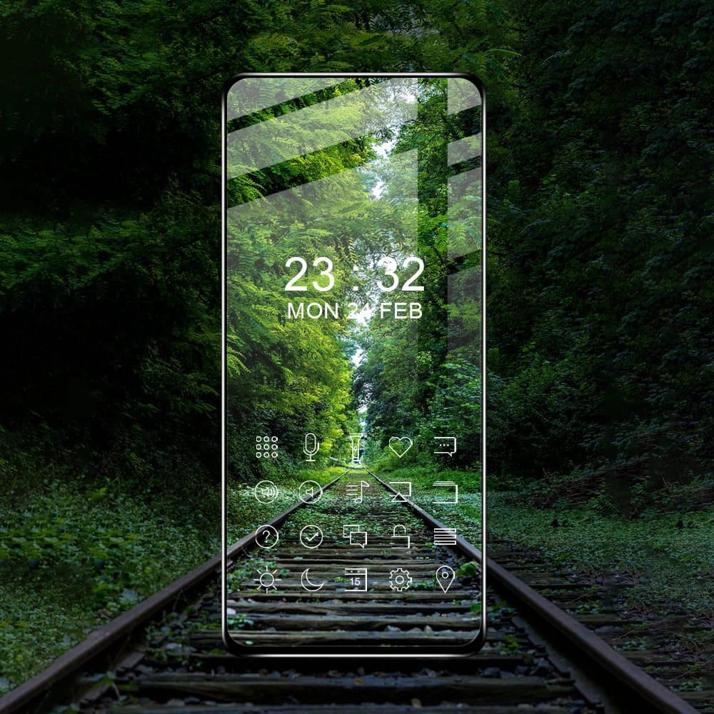 Bizon Glass Edge 2 Xiaomi 12T / 12T Pro black