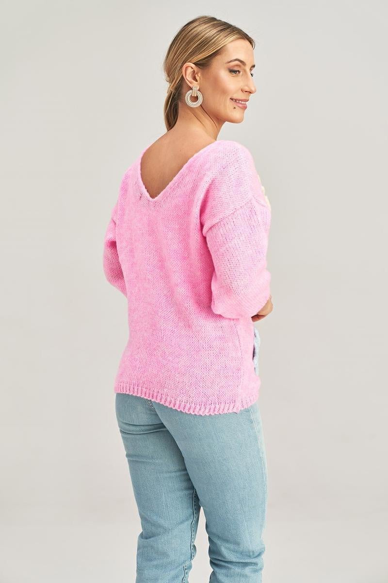  Jumper model 197348 Figl  pink