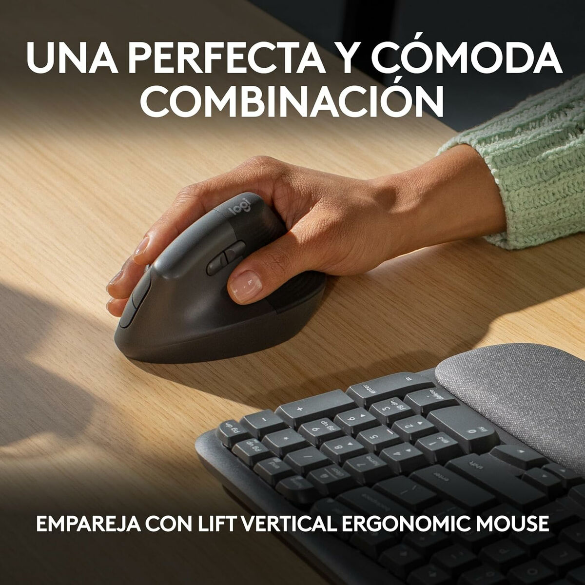 Keyboard Logitech 920-012296 Graphite Spanish QWERTY Keyboard Logitech 920-012296 Graphite Spanish QWERTY