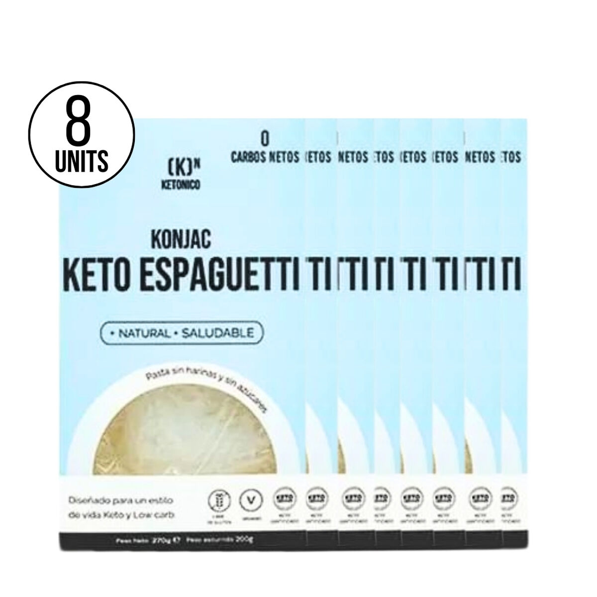 Spaghetti Ketonico Conscious Konjac (8 Units)