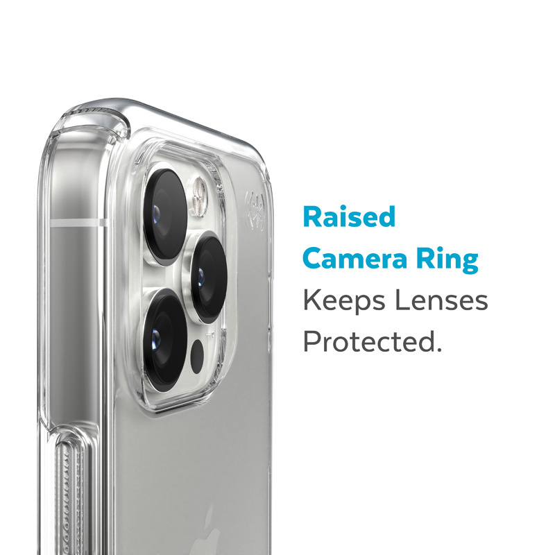 Speck Presidio Perfect-Clear MICROBAN Apple iPhone 14 Pro (Clear)