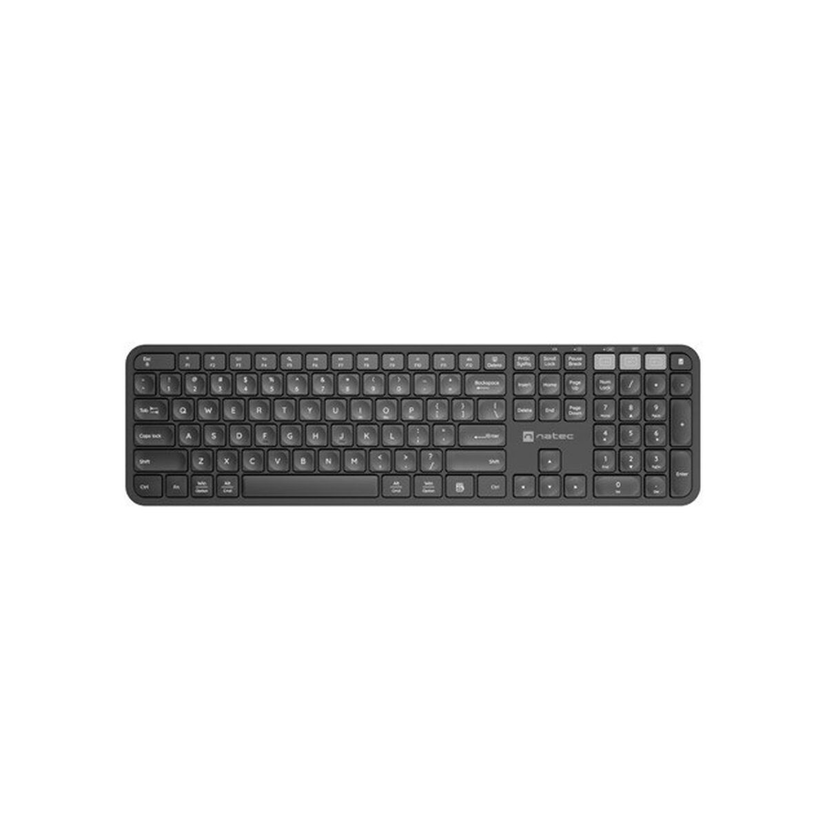 Keyboard and Mouse Natec NKL-1998 Qwerty US Black Keyboard and Mouse Natec NKL-1998 Qwerty US Black
