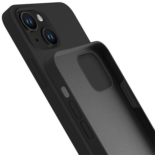 Case 3MK Silicone Case Apple iPhone 13 black/black