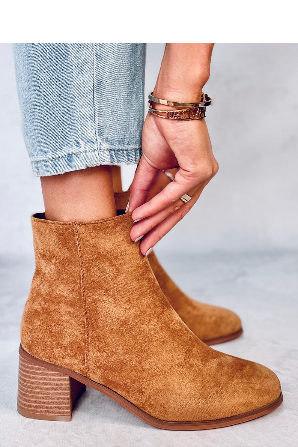  Heel boots model 186255 Inello  brown