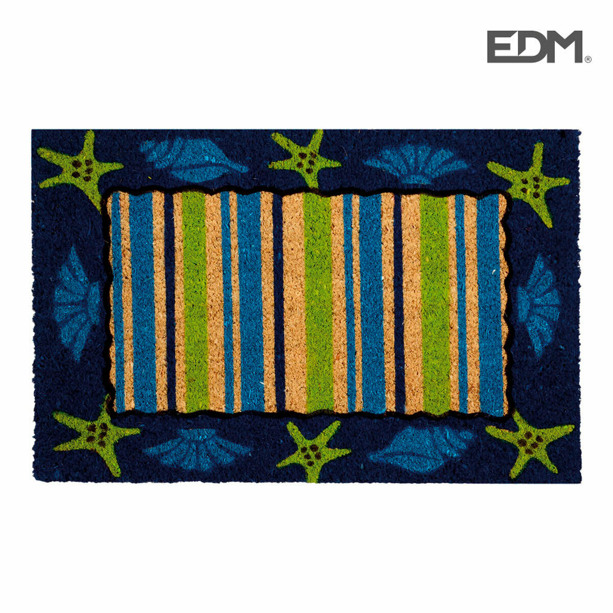 Doormat EDM Multicolour 60 x 40 cm