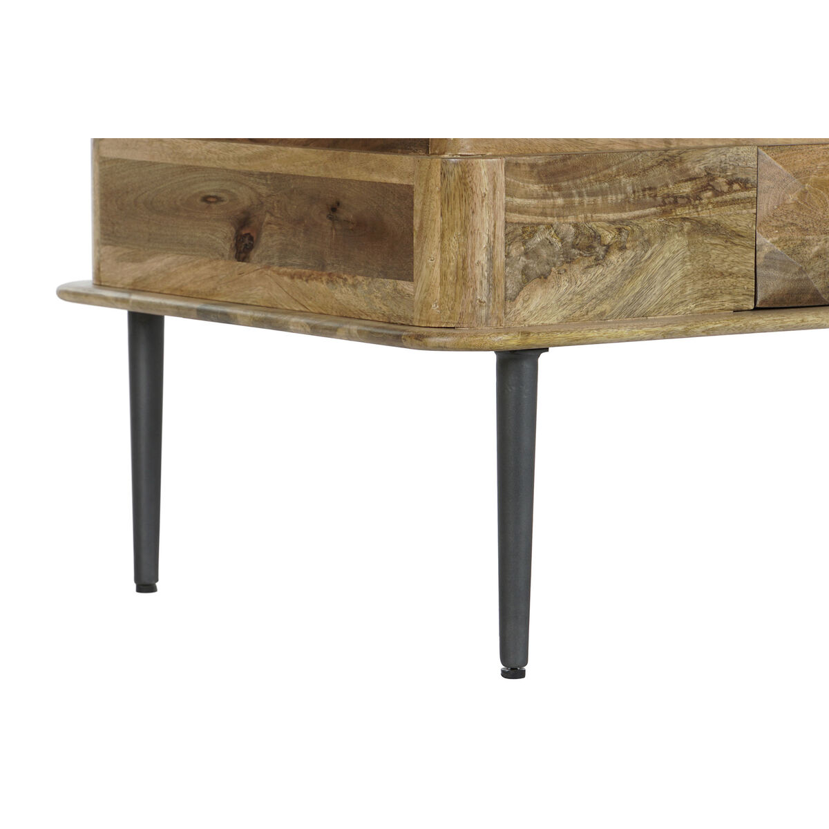 Centre Table DKD Home Decor 116 x 60 x 46 cm Metal Aluminium Mango wood