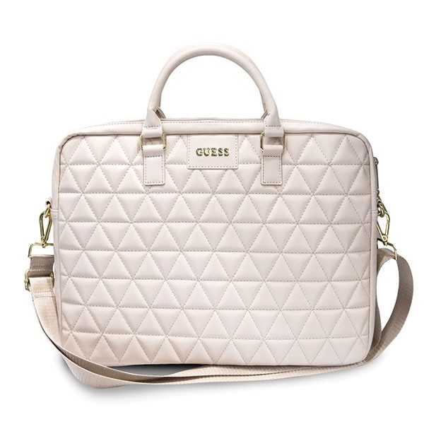 Guess GUCB15QLPK 15" pink Quilted