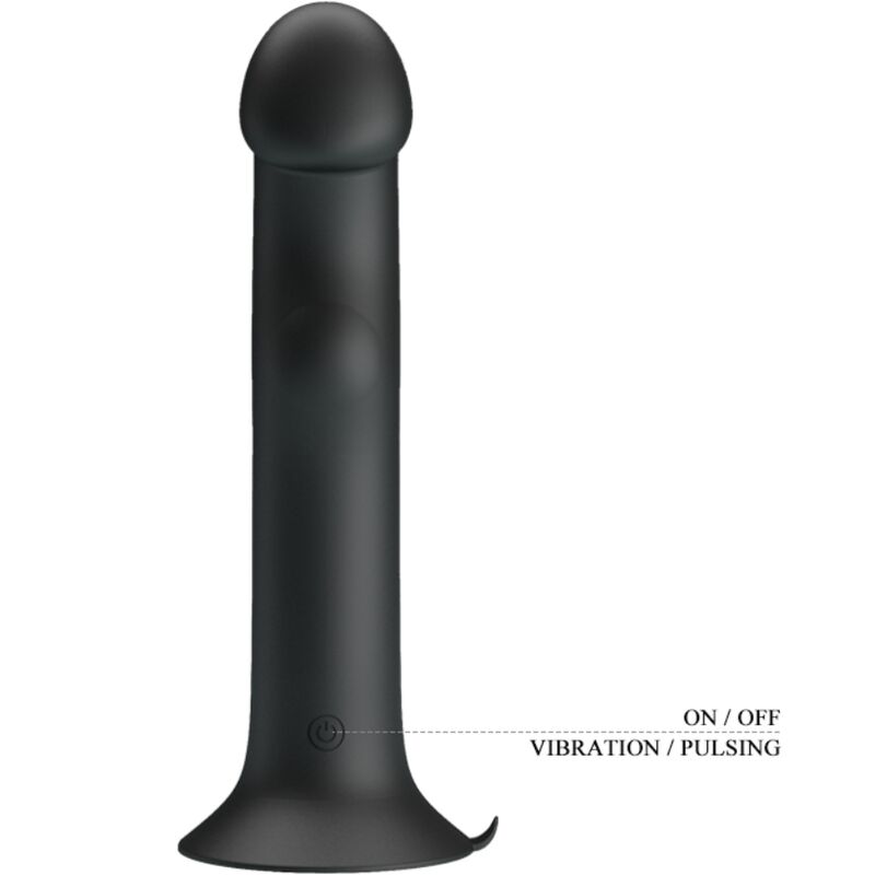 PRETTY LOVE - MURRAY VIBRATOR AND STIMULATOR BLACK