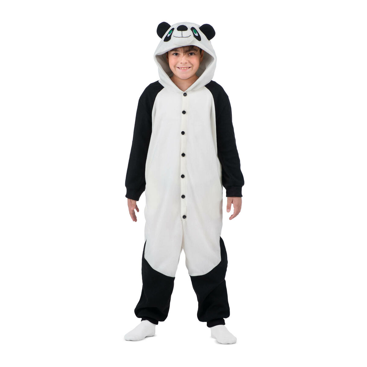 Costume for Children My Other Me Panda bear White Black One size (2 Pieces)