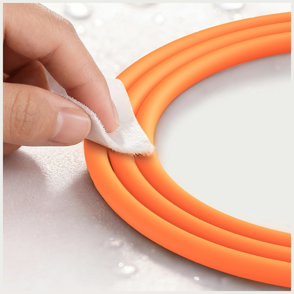 Kabel USAMS U98 60W 3A Silicone Fast Charging USB-C do USB-C czarny