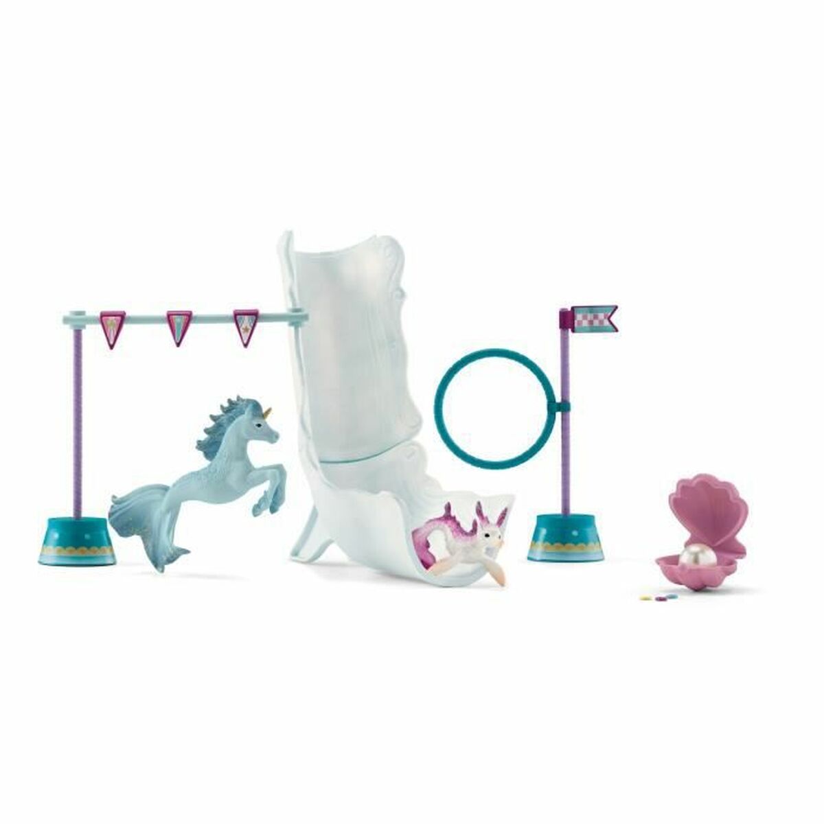 Playset Schleich Magical Underwater Tournament Horse Plastic