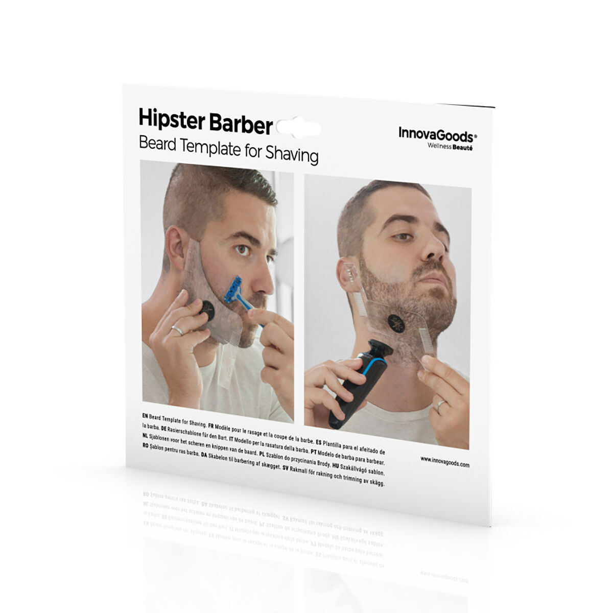 Szablon do stylizacji brody Hipster Barber InnovaGoods