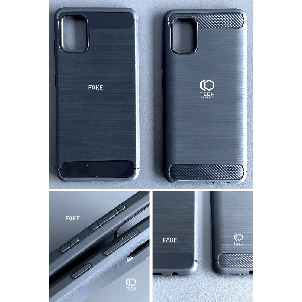 Tech-protect Tpucarbon Xiaomi Redmi 12c Black