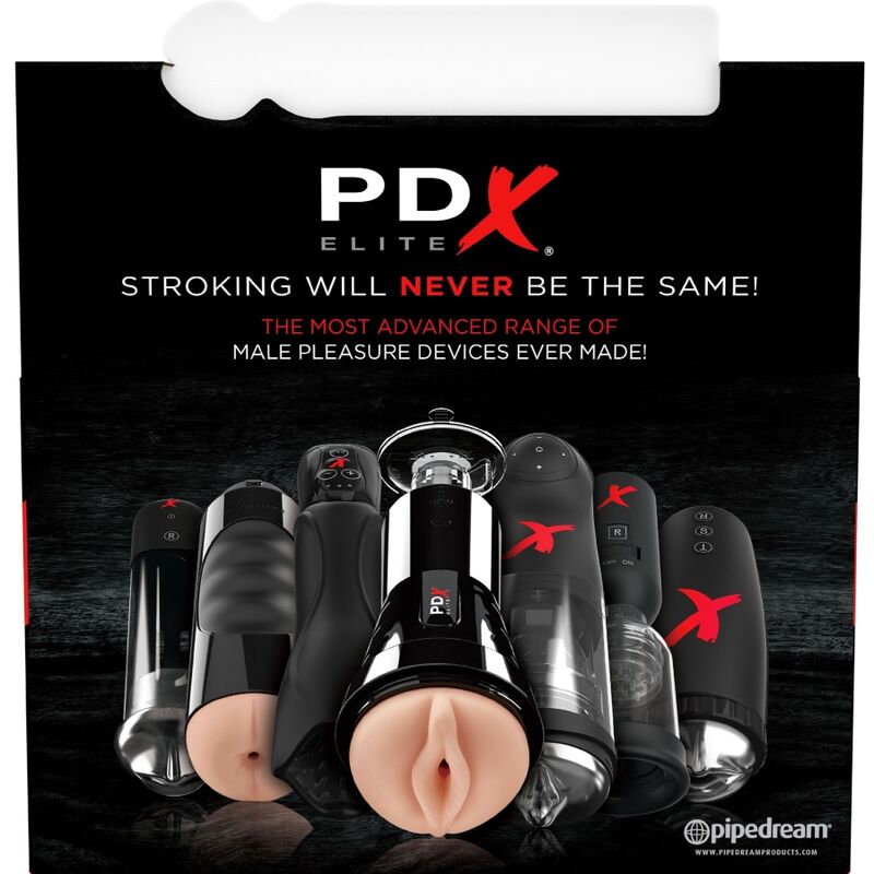 PDX ELITE - STROKER SET 12 UNITS; 6X VAGINA, 3X ANO, 3X MOUTH