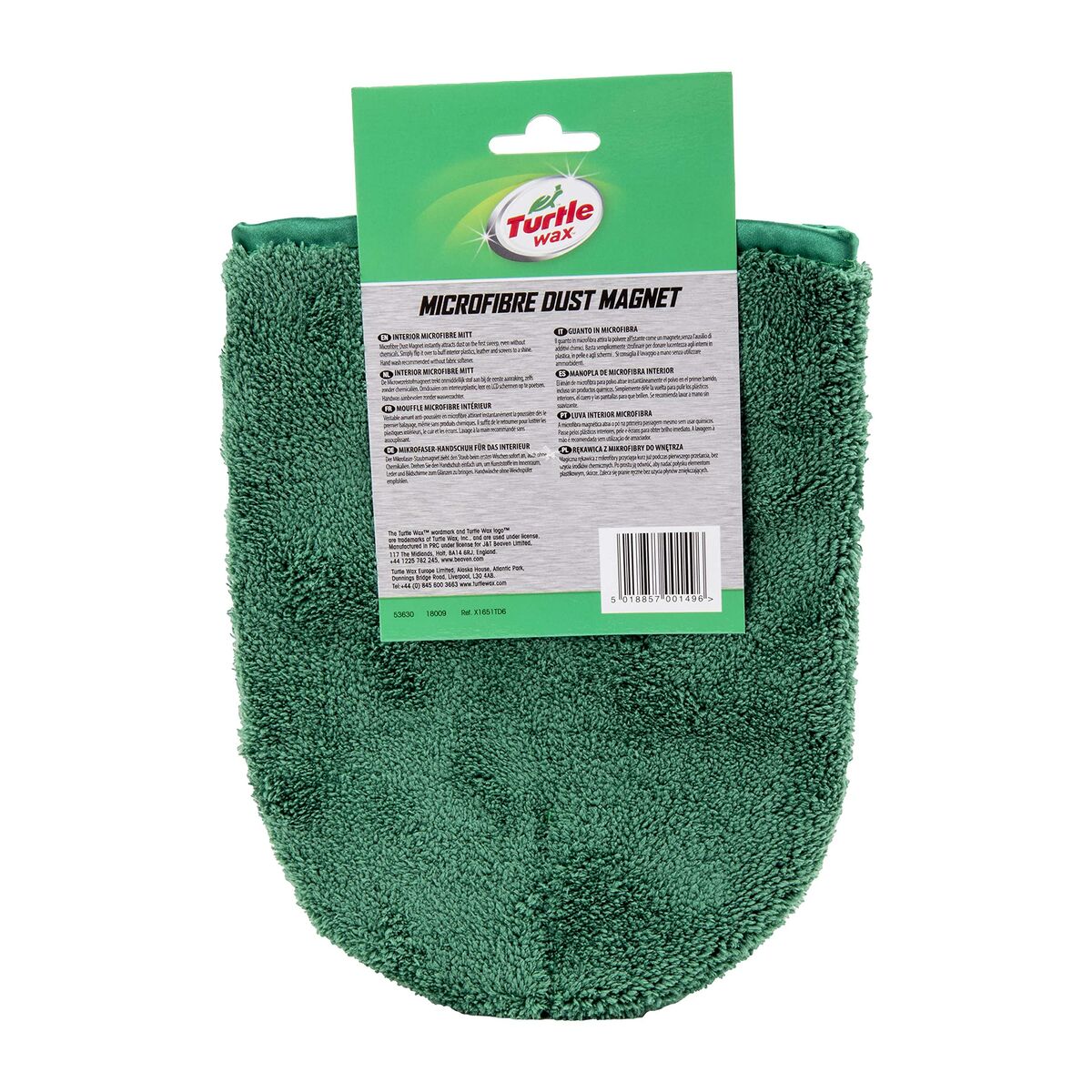 Microfibre Towel Turtle Wax TW53630 Green