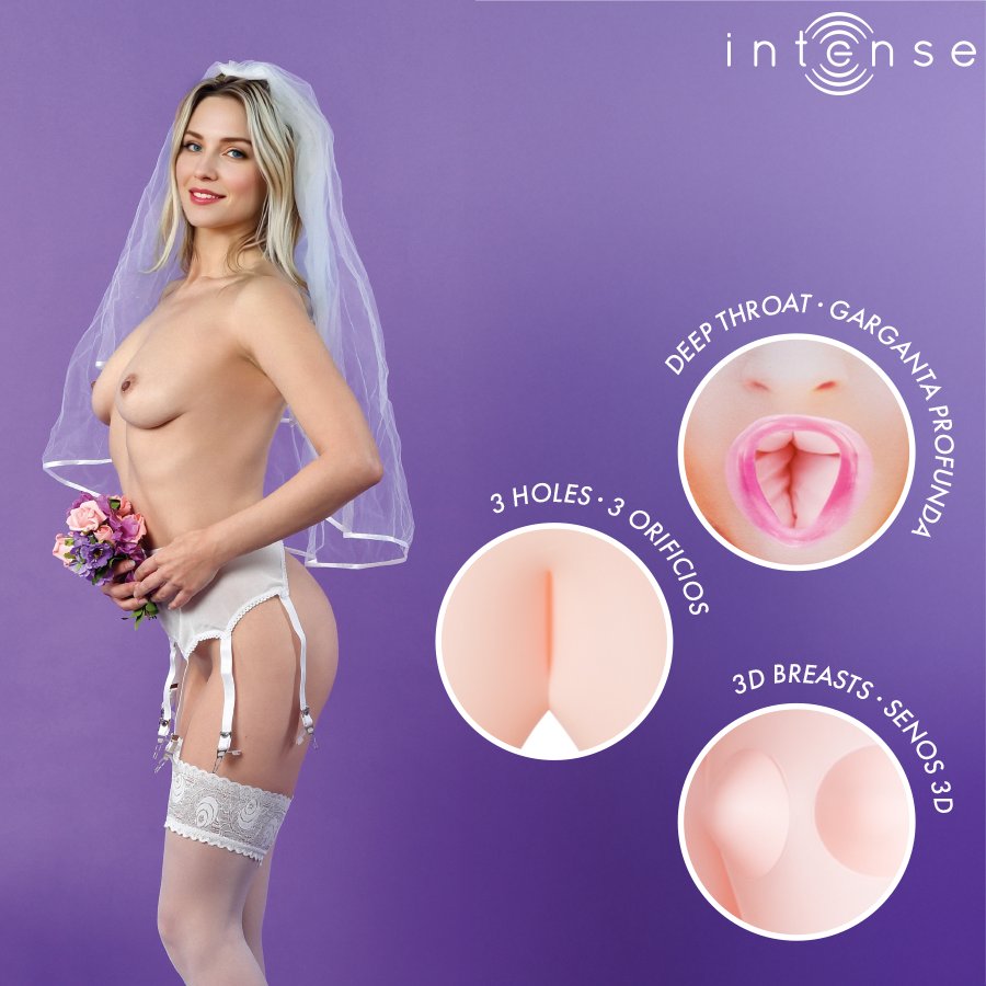 INTENSE DOLLS - IRINA INFLATABLE DOLL WITH THREE ORIFICES