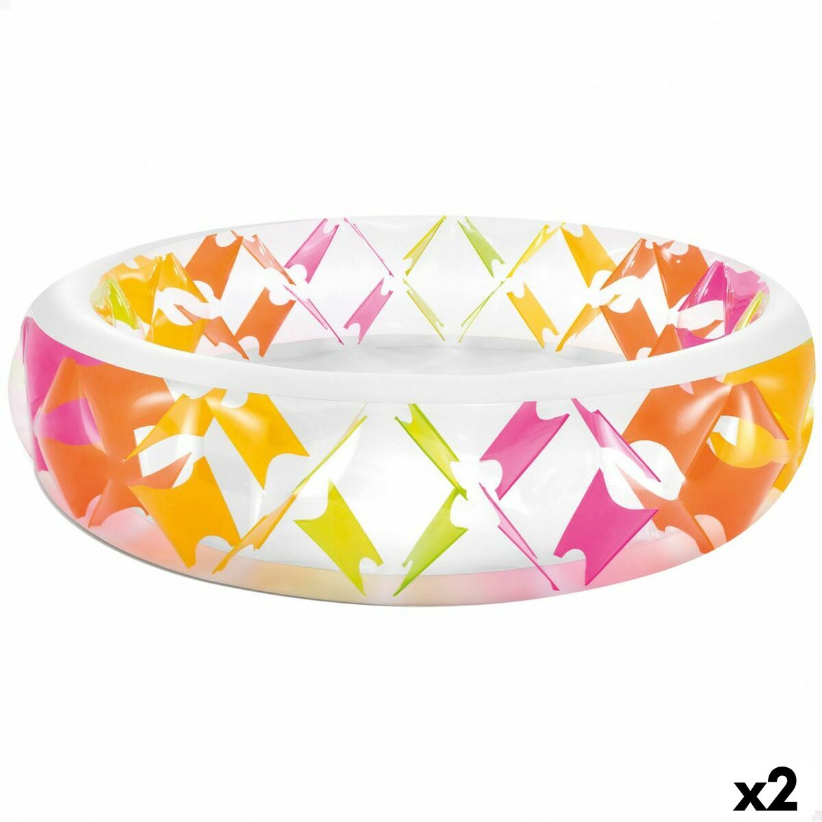 Inflatable pool Intex 229 x 56 x 229 cm 840 L (2 Units)