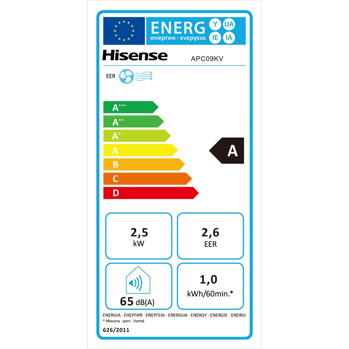 Air Conditioning Hisense APC09KV A Air Conditioning Hisense APC09KV A