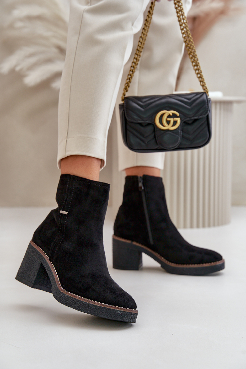  Heel boots model 199844 Step in style  black