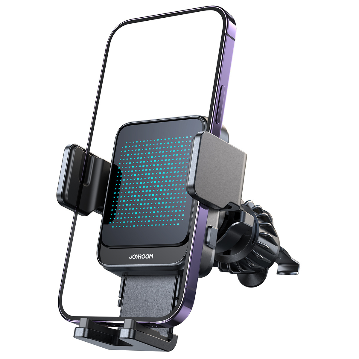 Joyroom JR-ZS341 car holder with inductive charger for air vent black