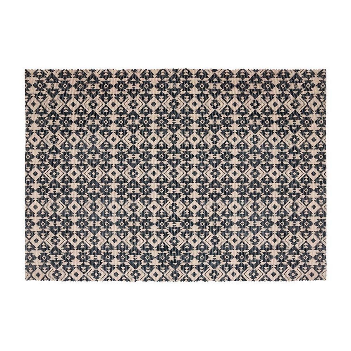 Carpet Atmosphera Black Beige Cotton Multicolour 60 x 90 cm