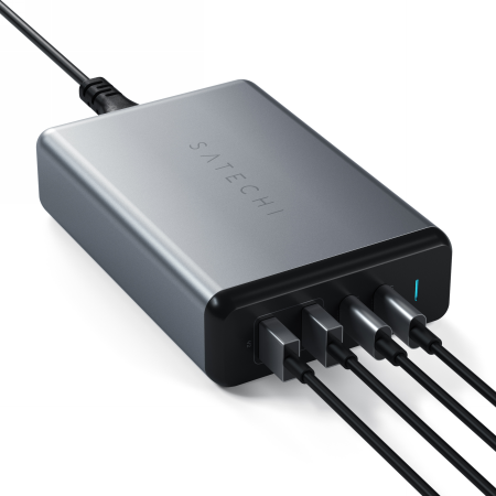 Satechi Desktop 108W Pro Wall Charger 2x USB-C PD 90W/18W, 2X USB-A total 12W