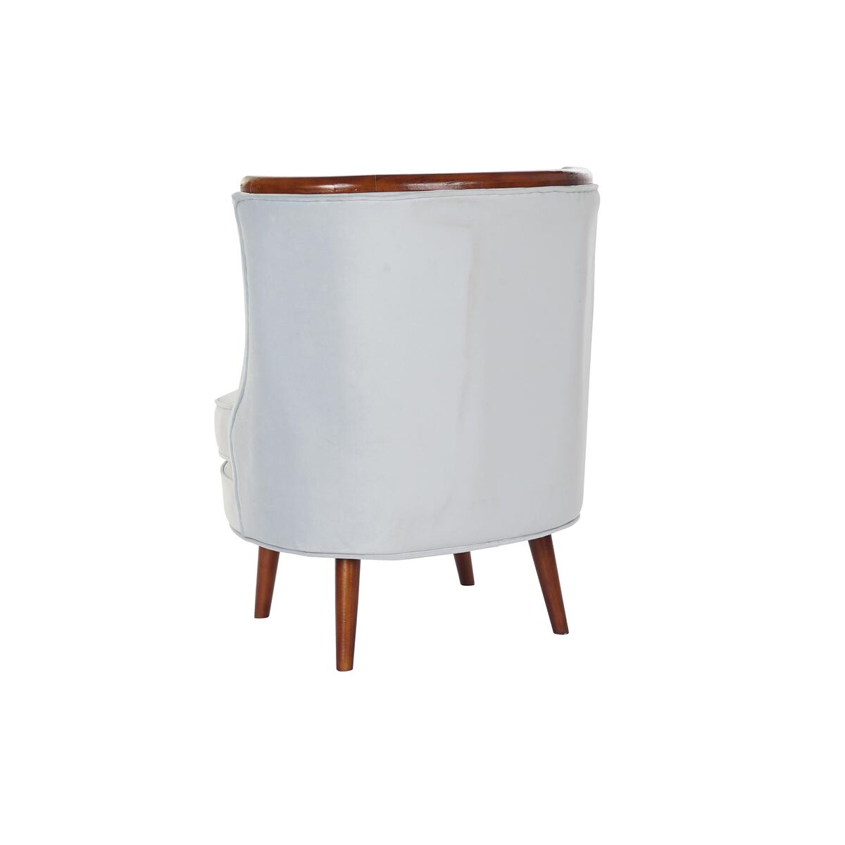 Sitz DKD Home Decor Holz Braun Polyester Celeste (65 x 69 x 80 cm)