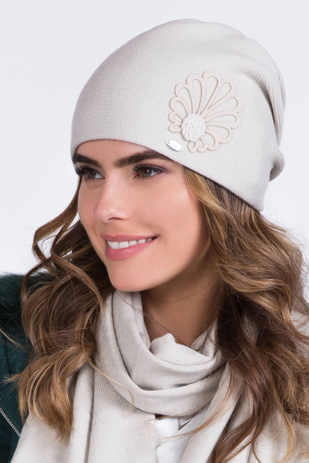 Cap model 149838 Kamea beige Ladies