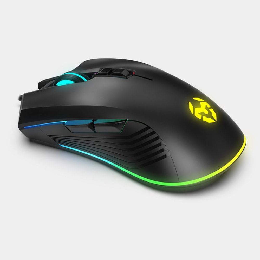 Keyboard with Gaming Mouse Krom NXKROMKRSHRSP Black Keyboard with Gaming Mouse Krom NXKROMKRSHRSP Black